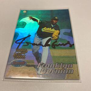 Franklyn German RC 2002 Bowman’s Best RC auto