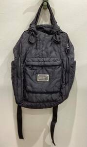  【10282】マークジェイコブス リュックサック MARC JACOBS リュック バックパック 黒 ナイロン 自宅保管品 中古品 二次流通品