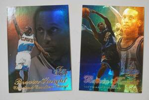 NBA FLAIR SHOWCASE 1997-98 フレアーショーケース　brevin knight　ROW2とROW3　2枚セット