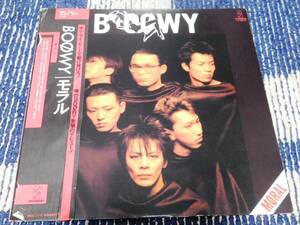 BOOWY MORAL モラル LPレコード VIH-28076 1982年盤 帯あり 氷室京介 布袋寅泰