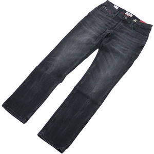 Tommy Hilfiger トミー ヒルフィガー TOMMY JEANS デニム ジーンズ ブラック スリムフィット ストレッチ 訳あり ウエスト 約72cm S68607