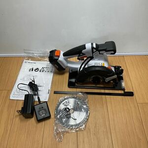 アイリスオーヤマ　充電式丸ノコ　JSC-125 10.8V/ 1.5Ah 125mm DIY！オマケ付き！中古動作確認！【送料無料♪】