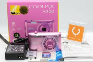 同梱歓迎【良品/動作品】NIKON ニコン COOLPIX A300 (SDカード、バッテリー、充電器、取説、元箱付）#5562