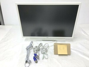 H2-036(x2)◆FUJITSU 富士通 22インチ 液晶ディスプレイ ジャンク品 モニター VL-221SSW2-E04 (ケーブル付) ◎動作確認済・中古品 ■在庫1