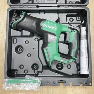 即決！HiKOKI 充電セーバソー CR36DMA（NN）本体のみ ケース付き 新品 税込　36V/マルチボルト/レシプロソー