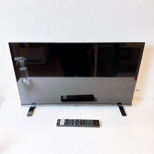 208＊中古 TOSHIBA REGZA 32V35N 液晶テレビ 32インチ 2024年製 東芝 リモコン付き 動作確認済み＊