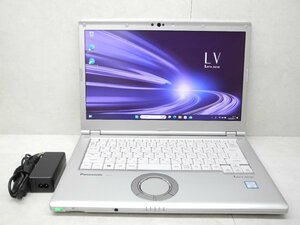 ☆1円スタート☆第8世代☆CF-LV8RDHVS.累積4110.高解像度1920×1080☆Core i5 1.60GHz/8GB/SSD256GB/無線/カメラ/Office/Win11 DtoD領域☆