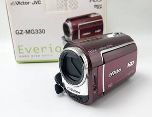 【1円スタート】☆ビデオカメラ☆ ◆中古品◆　Victor　ビクター　Everio　GZ-MG330　ハードディスク　デジタルビデオカメラ