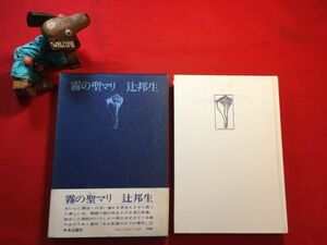 古本「霧の聖マリ」昭和50年刊 辻邦生著 中島かおる(油彩画家 二科展会友)装幀 中央公論社 「ある生涯の七つの場所」1 ロザリーという女他