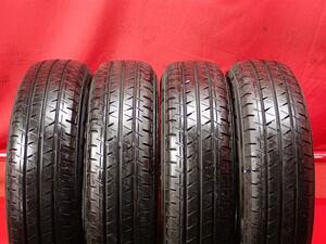 タイヤ4本 《 ヨコハマ 》 ブルーアースVAN RY55 [ 165/80R13 94/93N ]8分山★ 商用車8PR タウンエース ライトエース n13