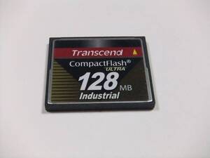 CFカード 128MB フォーマット済み 現状出品 1枚 Transcend