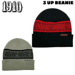 帽子 ニット帽 24FW 1910 ナインティーンテン ３アップビーニー 3 UP BEANIE