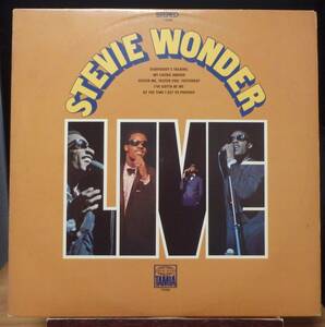 【DS575】STEVIE WONDER 「Stevie Wonder Live」, 70 US Original　★ソウル