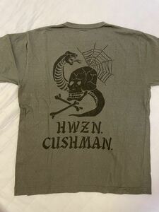 【新古品送料込】 サイズL クッシュマン 26485 HWZN MFG 半袖Tシャツ TEEシャツ CUSHMAN アメカジ