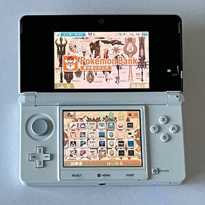 ニンテンドー3DS モンスターハンター ポケモンバンク ポケムーバー 赤 緑 青 ピカチュウ 金 銀 クリスタル