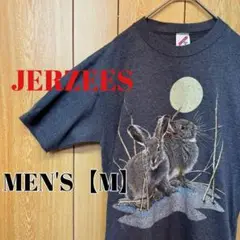 TN185【アメリカ製】JERZEES　半袖Tシャツ【メンズM】グレー系