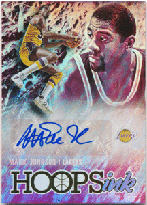 ☆ Magic Johnson NBA 2020-21 Panini Hoops Ink Signature Auto 直筆サイン オート マジック・ジョンソン