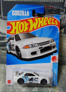 Hot Wheels NISSAN SKYLINE GT-R 〔R32〕　GODZILLA　ホットウィール ニッサン スカイライン GT-R R32　ゴジラ　///(075)