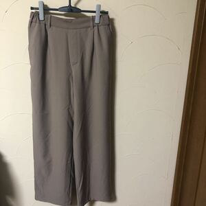 LEPSIM 厚地ストレートパンツ　レディース　Lサイズ