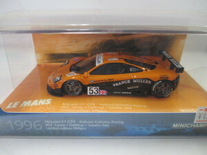 新品　1/43　ミニチャンプス　マクラーレン　F1　GTR　コクサイカイハツレーシング　＃53　絶版