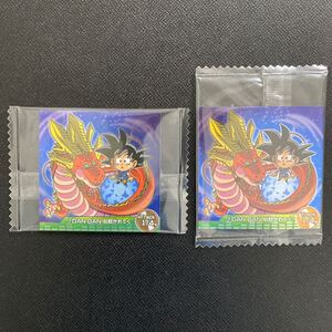 【1000円〜】ドラゴンボール 超戦士シールウエハース超 超1-09 エラー シール 横向き 孫悟空 ウエハース ビックリマン