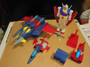 ガンプラ 完成品 1/100 Gアーマー 当時品 旧キット バンダイ 機動戦士ガンダム