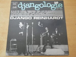 O5-154＜LP/仏盤/美盤＞Django Reinhardt / Djangologie 16 (1947-1949)