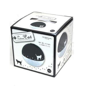 ★新品★限定★空気洗浄機 CAT 猫デザイン おためしアロマ付き エアフレッシュナー ブラック アロマの香りを楽しむ NC42321-BK