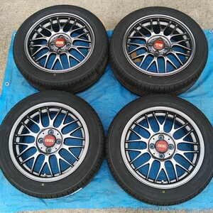 ◆BBS 鍛造 FORGED RG-F RG525 185/55R16 6.5J 4H/PCD100 IS+40 4本同サイズ パッソ・ルーミー・タンク・ヤリスなどのコンパクトカーに◆