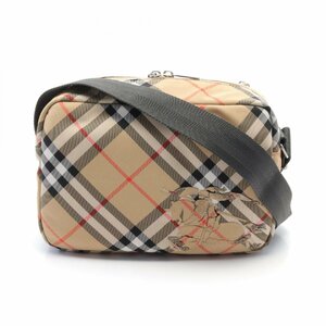 バーバリー ブランドオフ BURBERRY キャンバス ショルダーバッグ ポリエステル/他 レディース