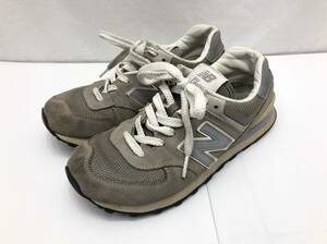 new balance スニーカー レディース 23.5cm グレー ML574 ML574VG ニューバランス 24011802i2