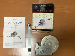 WP 手動ウインチ ハンドウインチ BQC1200 540kg ウィンチ 牽引工具 小型