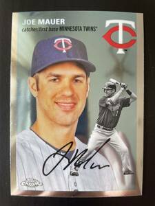 MLB 2023 Topps Chrome Platinum Anniversary #429 JOE MAUER ジョー・マウアー Minnesota TWINS ミネソタ・ツインズ