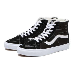 VANS Sk8-Hi Reissue VN0A5KRCBPR Sherpa Black/Marshmallow バンズ スケート ハイ リイシュージップ 黒×白 US10.5