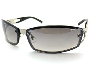 BACK RIM METAL NARROW SUNGLASS SILVER × LIGHT SMOKE/バックリムメタルナローサングラスライトスモークちょい悪コワモテ悪羅悪羅ビター