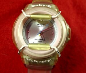 GS5C2) ★完動腕時計★CASIO カシオ BABY-G Gショック系★BG-31 アナログ