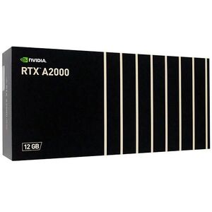 【中古】NVIDIA製グラボ NVIDIA RTX A2000 12GB NVRTXA2000-12G NVBOX PCIExp 12GB 元箱あり [管理:1050024773]