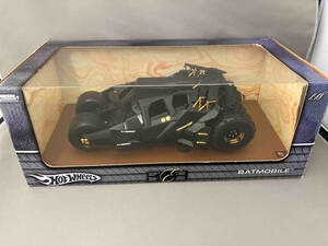 ミニカー　1/18 BATMOBILE(ブラック) 「バットマン ビギンズ」 Hot Wheels メタルコレクション