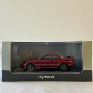 京商 1/43 日産 スカイライン GT-R BNR32 Red Pearl Metallic Nissan SKYLINE R32 レッドパールメタリック 旧車 ミニカー モデルカー