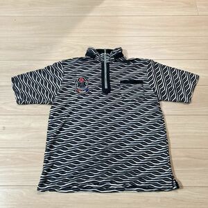 PAGELO パジェロ ゴルフウェア ハーフジップシャツ 半袖シャツ Mサイズ