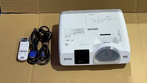 簡易チェック★HDMI端子不良 動作品 EPSON エプソン プロジェクター EB-536WT ランプ点灯時間516H/44H☆投影OK★ES1641