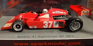 スパークモデル 1/43 メルツァリオ・A1/1・フォード 1978年 アルゼンチンGP アルトゥーロ.メルツァリオ spark Arturo.Merzario 78 Merzario