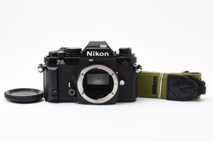 ★新品級　動作確認済★ NIKON ニコン FA ブラック フィルムカメラ　モルト新品交換済 防湿庫管理　#B332