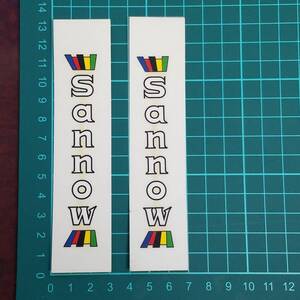 ♯54 Sannow sticker 　山王　ステッカー シール (2枚組)