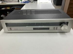 I2409-3036 PIONEER STEREO TUNER MODEL TX-7700 汚れ キズあり 通電のみの確認 100サイズ発送予定 