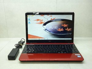 ☆1円☆第3世代☆NEC☆LaVie PC-GL243YHAV☆Core i5 2.50GHz/4GB/500GB/BD/無線/カメラ/Office/Windows 10 Home☆