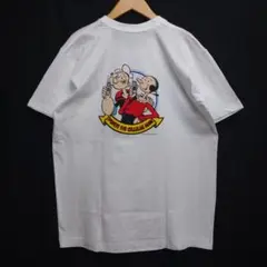 VINTAGE ポパイ オリーブ セルラー Tシャツ ①