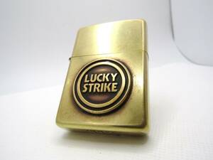 ラッキーストライク ソリッドブラス zippo ジッポ 1994年 未使用