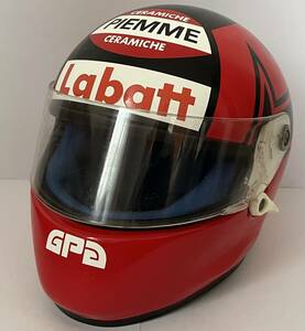 SHOEI ショウエイ X-FOUR・L ジル・ヴィルヌーヴ 1/1 レプリカヘルメット GPA Labatt PIEMME Lサイズ 傷・ダメージ有 93年製 当時物 希少品