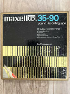 maxell（マクセル）UD 35-90 Sound Recording Tape オープンリールテープ 現状品 元箱付き